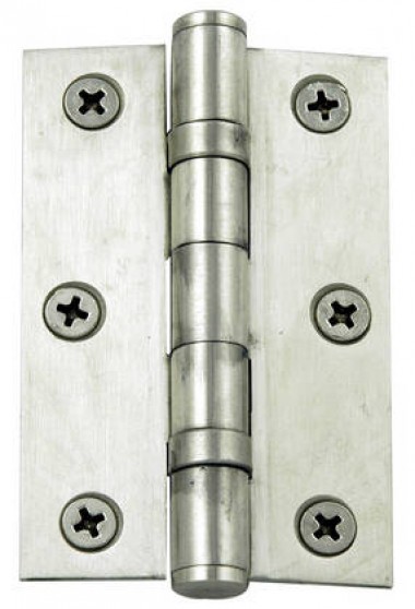 Grade 7 ball race stainless steel butt hinges (76 x 51 x 2mm) - 3 finishes