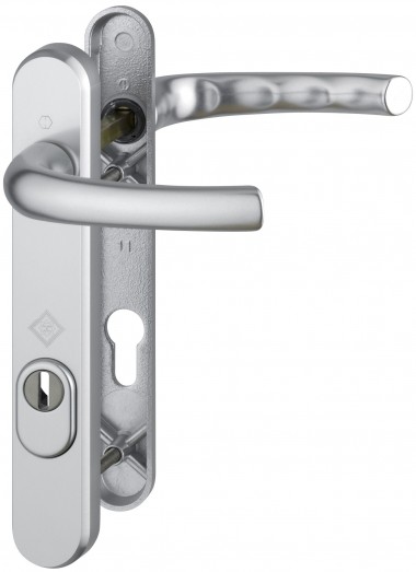 PAS24 lever handles for multipoint locks