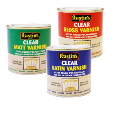 Rustin's polyurethane varnish - 1 litre