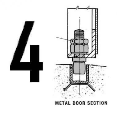 4. Bottom guides