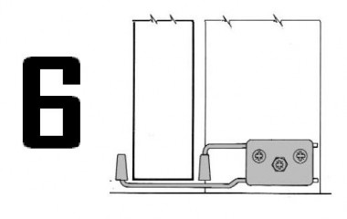 6. Reveal mounted bottom guide (SG197)