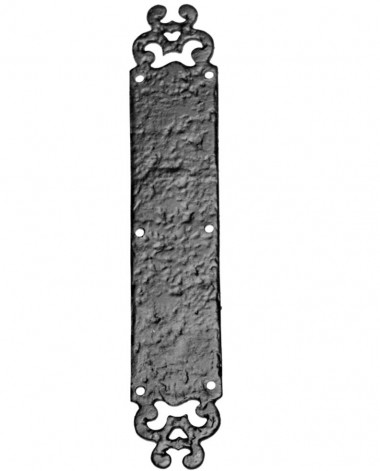 Black antique fingerplate - 12