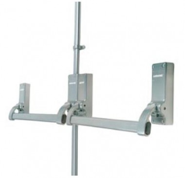 888 Silver Unit for Double Rebated Doors