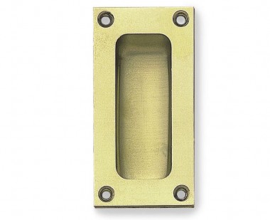 Flush pull 102mm - 3 finishes