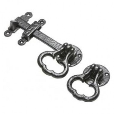 Black Antique Gate Latch