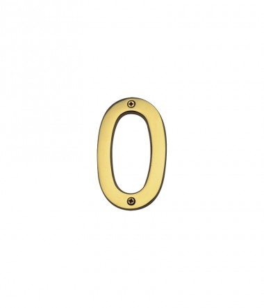 Numerals (100mm) - Stainless brass