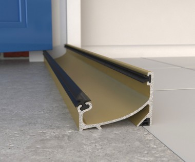 Standard height outward opening sill - black
