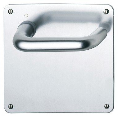 Hoppe AR200S SAA lever on 160 x 160mm backplate