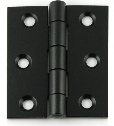 451 strong steel butt hinges - electro-blacked