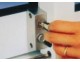Chubb 8K119 patio door lock - satin chrome. - Click to Zoom