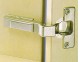 45 degree corner concealed hinge - full overlay - Click to Zoom