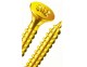 Reisser R2 countersunk yellow chipboard screws - 6.0mm - Click to Zoom