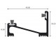 Standard height outward opening sill -gold - Click to Zoom