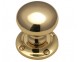 Mushroom mortice knob set - 4 finishes - Click to Zoom