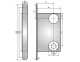 ASSA ASSURE 8761 Very High Security Push Pad - Click to Zoom