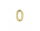 Numerals (100mm) - Stainless brass - Click to Zoom