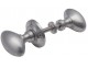 Oval rim knob set - 3 finishes - Click to Zoom