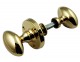 Oval rim knob set - 3 finishes - Click to Zoom