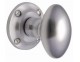 Oval mortice knob set - 3 finishes - Click to Zoom