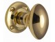 Oval mortice knob set - 3 finishes - Click to Zoom