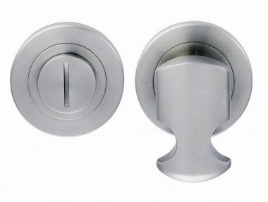 Turn & release - satin stainless steel