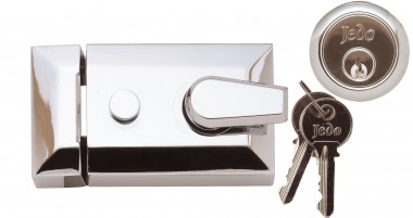 Contract night latch (60mm)  - 4 finishes