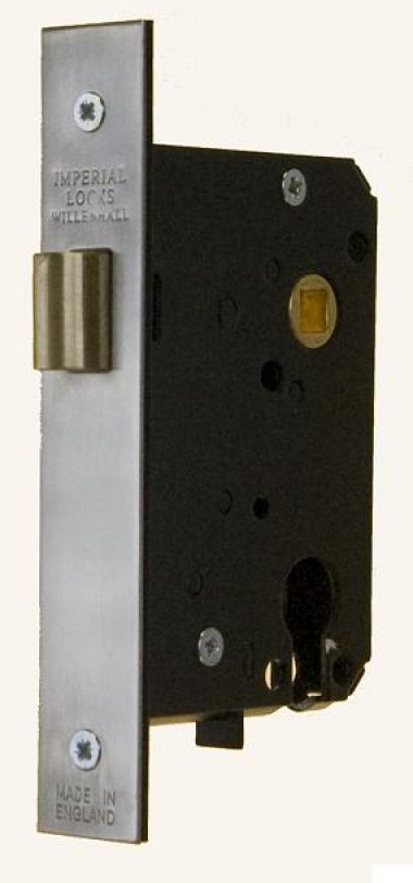 Euro profile 76mm mortice night latch with holdback - SSS
