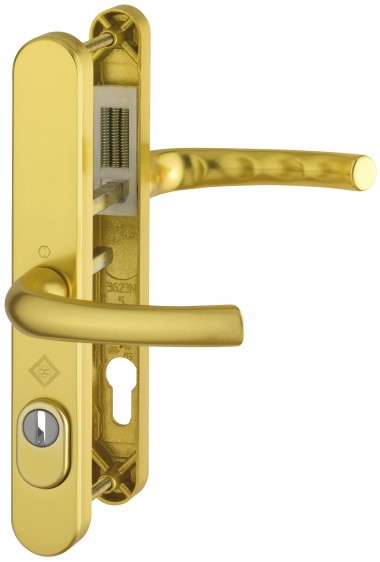 PAS24 lever handles for multipoint locks