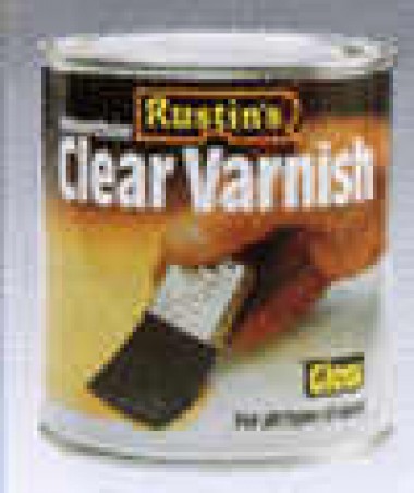 Rustin's acrylic (quick drying) varnish - 1 litre