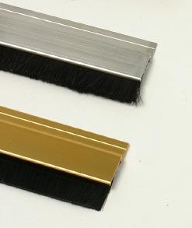 Brush strip - silver