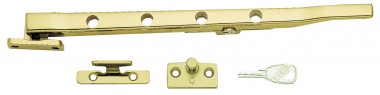 Locking casement stay 254mm - 4 finishes