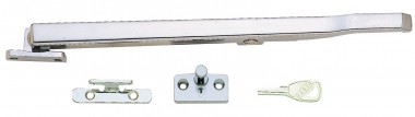 Locking casement stay 254mm - 4 finishes