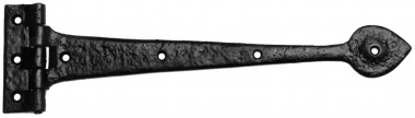 Black antique hinges (pairs)