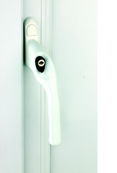 Espagnolette window handles - white