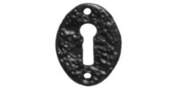 Black antique escutcheon