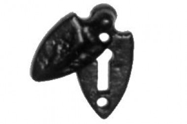 Black antique escutcheon