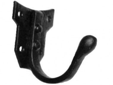 Black antique wardrobe hook