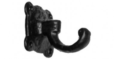 Black antique wardrobe hook