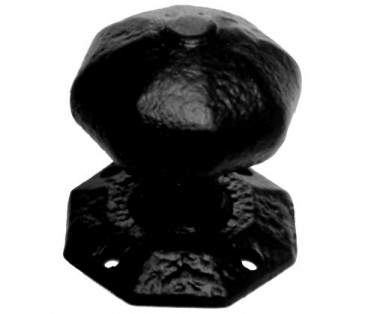 Black antique door knobs