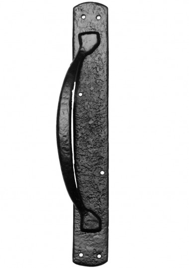 Black antique pull handle - 15
