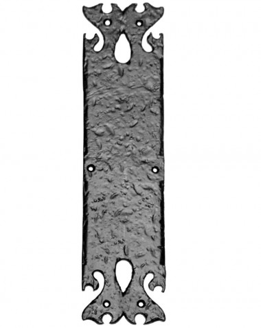 Black antique fingerplate - 12