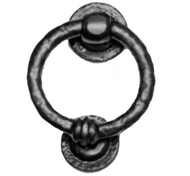 Black antique knocker - 4