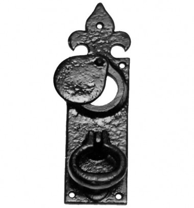 Black antique knocker