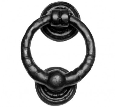 Black antique knocker - 5