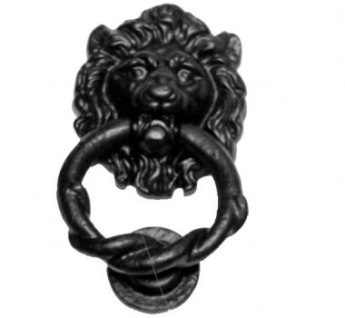 Black antique knocker - 4 1/2