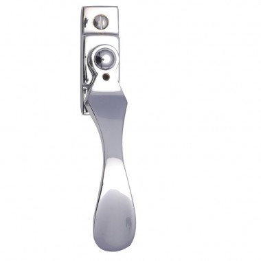 Window casement fastener - polished chrome