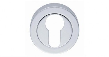 Concealed fix escutcheon - polished chrome