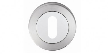 Concealed fix escutcheon - satin stainless steel