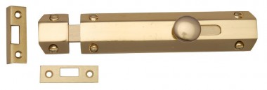 Surface bolts - Polished Brass