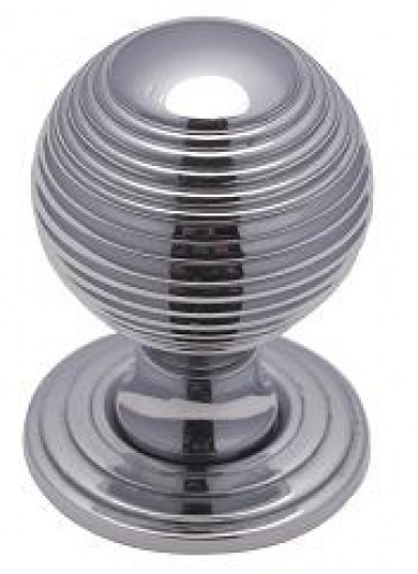 Reeded cupboard knob - 38mm (6 finishes)